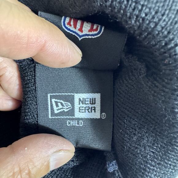 Pittsburgh Steelers For Child New Era Knit Hat Beanie Winter Stocking Hat - Picture 5 of 6